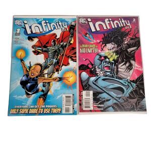 Infinity Inc Volume 2 Issues #1-2 DC Comics 2007 Lot Bundle Set VF/NM